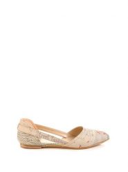 Goby Baleriny w kolorze beżowym ze wzorem rozmiar: 39. Brązowe baleriny Goby, bez wzorów, bez obcasa, bez zapięcia. Za 139.20 zł.