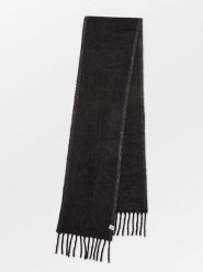 Becksöndergaard Szal w kolorze czarnym - 210 x 26 cm rozmiar: onesize. Czarne szaliki i kominy Becksöndergaard, bez wzorów, z materiału. Za 295.99 zł.