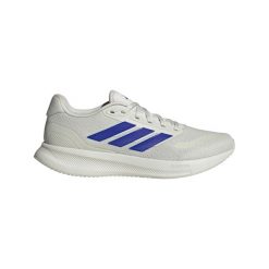 Buty do biegania adidas Runfalcon 5. Białe buty do biegania adidas, bez wzorów, bez zapięcia, do biegania. Za 250.20 zł.