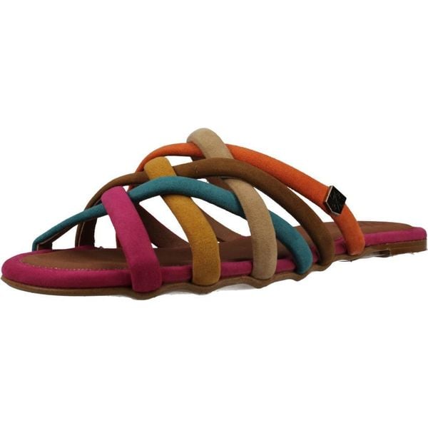 Sandały POPA MS35401 Wielokolorowy. Sandały POPAL, bez wzorów, z materiału, bez obcasa, bez zapięcia. Za 215.99 zł.