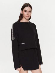 MMC Studio Bluza Lucco Czarny Relaxed Fit. Czarne bluzy MMC STUDIO, bez wzorów, z bawełny, bez kaptura. Za 289.99 zł.