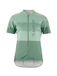 Craft Koszulka kolarska "Core Endur" w kolorze zielonym rozmiar: L. Zielone t-shirty sportowe Craft, l, bez wzorów, bez ramiączek, rowerowe. Za 113.90 zł.