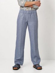 Toni Spodnie w kolorze błękitnym rozmiar: W42. Niebieskie spodnie materiałowe Toni, bez wzorów, z materiału. Za 195.99 zł.