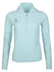 Protective Bluza funkcyjna "Hollow Sky" w kolorze turkusowym rozmiar: 44. Niebieskie bluzy z kapturem Protective, bez wzorów, z materiału, bez kaptura, outdoorowe. Za 176.08 zł.