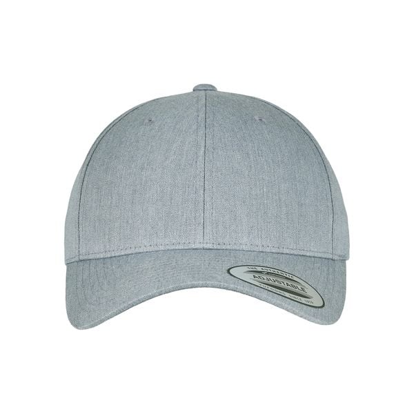 Czapka Flexfit curved classic. Szare czapki z daszkiem FLEXFIT, bez wzorów, z bawełny, klasyczne. Za 73.65 zł.
