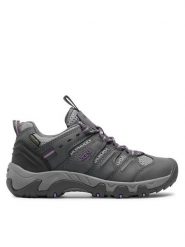 Keen Trekkingi Koven Wp W 1025157 Szary. Szare buty trekkingowe Keen, ze skóry, bez zapięcia. Za 279.99 zł.