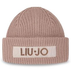 Czapka Liu Jo. Czerwone czapki zimowe Liu Jo, bez wzorów. Za 179.99 zł.