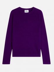 Just Cashmere Kaszmirowy sweter "Jane" w kolorze fioletowym rozmiar: M. Różowe swetry Just Cashmere, m, bez wzorów, z kaszmiru, bez ramiączek. Za 345.36 zł.