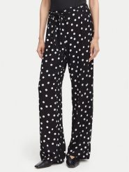 Vero Moda Spodnie materiałowe Elisa 10347961 Czarny Loose Fit. Czarne spodnie materiałowe Vero Moda, bez wzorów, z materiału. Za 152.99 zł.