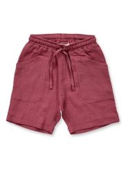 Sense Organics Szorty "Pak" w kolorze czerwonym rozmiar: 134/140. Czerwone szorty Sense Organics, bez wzorów, z bawełny. Za 86.95 zł.