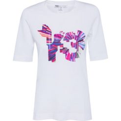 T-shirt Y-3 COLOR LOGO Biały|Print. T-shirty marki Y-3. W wyprzedaży za 216.00 zł.