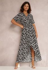 Czarna Sukienka Euphice. Czarne sukienki Renee, na co dzień, m, bez wzorów, z wiskozy, bez kołnierzyka, bez ramiączek, maxi, dopasowane. W wyprzedaży za 63.99 zł.