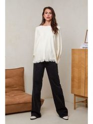 Soft Cashmere Sweter w kolorze kremowym rozmiar: 38/40. Brązowe swetry Soft Cashmere, bez wzorów, z kaszmiru, bez ramiączek. Za 126.99 zł.