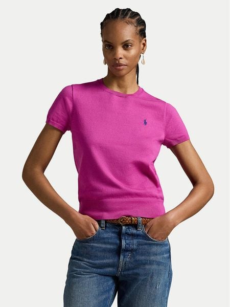 Polo Ralph Lauren Sweter 211971872010 Fioletowy Slim Fit. Fioletowe swetry Polo Ralph Lauren, xs, bez wzorów, z bawełny, bez ramiączek. Za 739.99 zł.