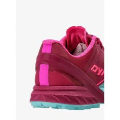 Buty trailowe damskie Dynafit Alpine. Czerwone buty do biegania Dynafit, bez wzorów, bez zapięcia, do biegania. W wyprzedaży za 607.30 zł.
