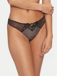 Chantelle Stringi Cabaret Sauvage C13YG0 Czarny. Czarne stringi Chantelle, bez wzorów, z syntetyku. Za 129.99 zł.