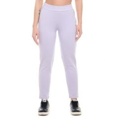 Bluza lekki z bawełna z kieszenie na co dzień. Fioletowe bluzy bez kaptura LEONE 1947 APPAREL, bez wzorów, z bawełny, bez kaptura, na fitness i siłownię. W wyprzedaży za 124.20 zł.