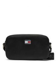 Tommy Jeans Torebka AW0AW16961 Czarny. Czarne listonoszki Tommy Jeans, bez wzorów, z jeansu, bez dodatków. Za 239.99 zł.