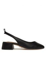 Steve Madden Czółenka Smitten s SM11003213 Czarny. Czarne czółenka Steve Madden, bez wzorów, ze skóry, bez obcasa, bez zapięcia. Za 269.99 zł.