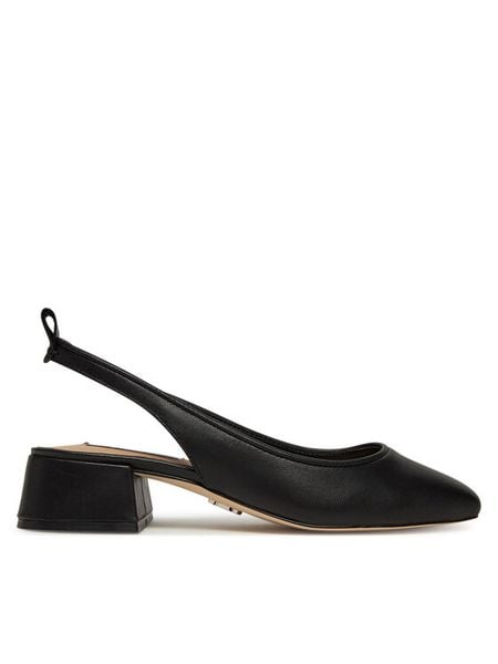 Steve Madden Czółenka Smitten s SM11003213 Czarny. Czarne czółenka Steve Madden, bez wzorów, ze skóry, bez obcasa, bez zapięcia. Za 269.99 zł.