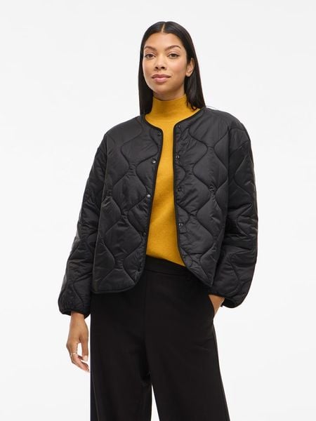 Vila Kurtka przejściowa "Vidune" w kolorze czarnym rozmiar: 42. Czarne kurtki Vila, bez wzorów, bez kaptura. Za 152.98 zł.