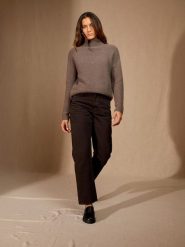 Perfect Cashmere Kaszmirowy sweter "Mairos" w kolorze szarobrązowym rozmiar: M. Brązowe swetry Perfect Cashmere, m, bez wzorów, z kaszmiru, bez ramiączek. Za 1,087.99 zł.