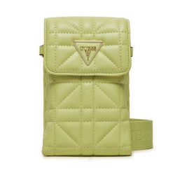 Torebka Guess. Żółte listonoszki Guess, z aplikacjami, bez dodatków. Za 279.99 zł.