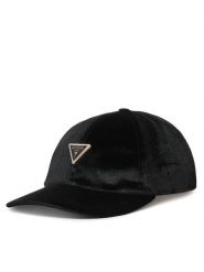 Guess Czapka z daszkiem AW5630 POL01 Czarny. Czarne czapki z daszkiem Guess, z aplikacjami, z poliesteru. Za 154.99 zł.
