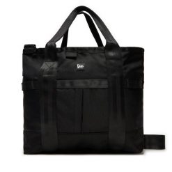 Torebka New Era. Czarne shopper bag New Era, bez wzorów, bez dodatków. Za 339.99 zł.