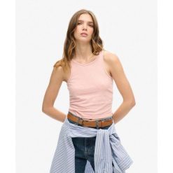 Top marszczony. Czerwone bielizna termoaktywna damska Superdry, bez wzorów, bez ramiączek. Za 110.05 zł.