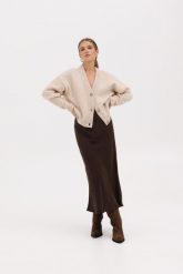 SPÓDNICA JULITA CZEKOLADOWA S - Flawless. Brązowe spódnice Flawless, na co dzień, s, bez wzorów, z gumy, eleganckie, maxi, dopasowane. Za 195.00 zł.