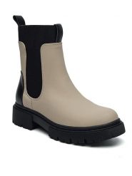 Sixth Sens Botki w kolorze beżowym rozmiar: 39. Brązowe botki Sixth Sens, bez wzorów, bez obcasa, bez zapięcia. Za 130.81 zł.