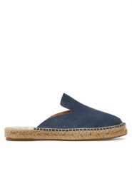 Manebi Espadryle Hamptons Mules M 1.5 M0 Niebieski. Niebieskie espadryle Manebi, bez wzorów, ze skóry, bez obcasa. Za 309.99 zł.