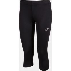 Legginsy do biegania damskie Joma Record III 3/4. Czarne legginsy Joma, bez wzorów, sportowe. Za 110.68 zł.