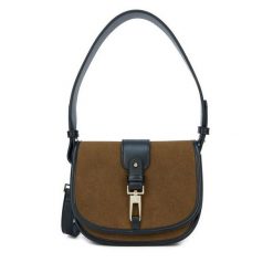 Torebka Gino Rossi. Brązowe torebki klasyczne Gino Rossi, bez wzorów, klasyczne, bez dodatków. Za 299.99 zł.
