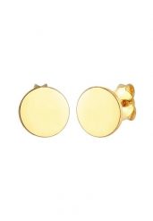 Elli Damskie kolczyki sztyfty okrągłe błyszczące Basic w srebrze próby 925 Sterling Silver Kolczyki 1 ct. Szare kolczyki Elli, srebrne. Za 248.99 zł.