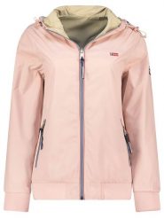 Geographical Norway Kurtka przejściowa "Arrival" w kolorze jasnoróżowym rozmiar: M. Różowe kurtki Geographical Norway, m, bez wzorów, bez kaptura. Za 140.86 zł.