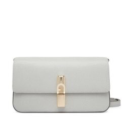 Torebka Furla. Niebieskie listonoszki Furla, bez wzorów, bez dodatków. Za 1,219.00 zł.