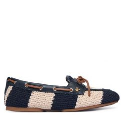 Mokasyny Tommy Hilfiger. Niebieskie mokasyny Tommy Hilfiger, bez wzorów. Za 569.99 zł.
