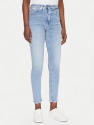 Calvin Klein Jeans Jeansy J20J225141 Niebieski Skinny Fit. Niebieskie jeansy Calvin Klein Jeans, bez wzorów, z bawełny. Za 379.99 zł.