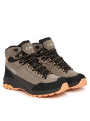 CMP Trekkingi Vertyx Mid Wmn Wp 3Q17286 Beżowy ciemny. Brązowe buty trekkingowe CMP, ze skóry, bez zapięcia. Za 689.99 zł.