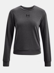 Under Armour Bluza w kolorze antracytowym rozmiar: S. Czarne bluzy Under Armour, s, bez wzorów, z materiału, bez kaptura. Za 114.71 zł.