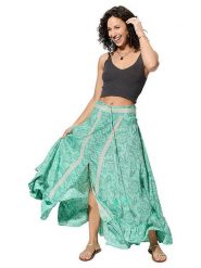 Ipanima Spódnica w kolorze zielonym rozmiar: 34-40. Zielone spódnice Ipanima, bez wzorów, maxi. Za 78.99 zł.