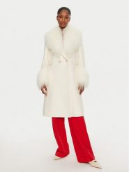 YES LONDON Płaszcz zimowy CD1202/MONGOLIA Écru Regular Fit. Płaszcze YES LONDON, na zimę, bez wzorów, z syntetyku, bez kaptura. Za 3,599.00 zł.