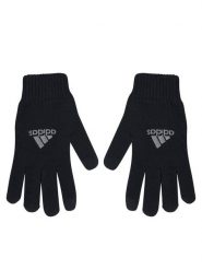 Adidas Rękawiczki IB2657 Czarny. Czarne rękawiczki adidas, bez wzorów, z syntetyku, sportowe. Za 109.99 zł.