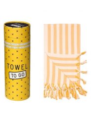 Samimi Chusta hammam "Demeter" w kolorze kremowo-żółtym - 180 x 100 cm rozmiar: onesize. Brązowe chusty Samimi, bez wzorów, z bawełny. Za 60.99 zł.