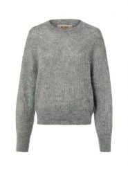 MOS MOSH Sweter z moheru - MMSigva Kobiety szary, M. Szare swetry Mos Mosh, m, bez wzorów, z dzianiny, eleganckie, bez ramiączek. Za 329.95 zł.