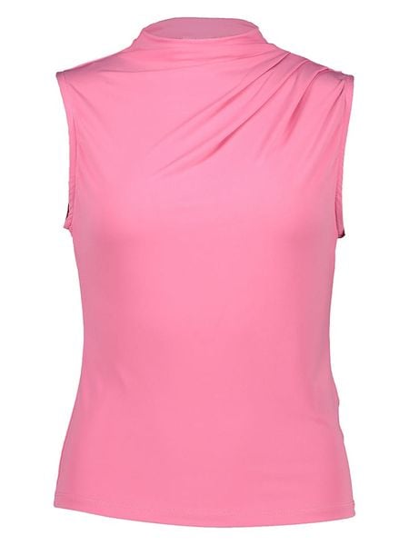 Pieces Top w kolorze jasnoróżowym rozmiar: L. Różowe topy Pieces, l, bez wzorów, bez kołnierzyka, bez ramiączek. Za 72.95 zł.