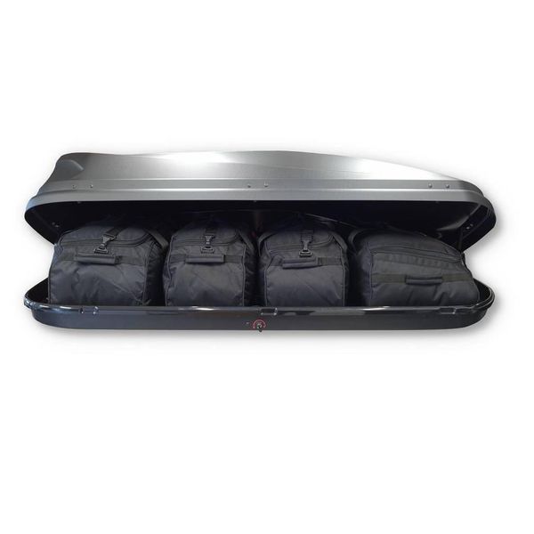 Torby Do Boksu Dachowego Thule Pacific 780 4Szt Kjust. Czarne torby podróżne KJUST, bez wzorów. Za 796.00 zł.