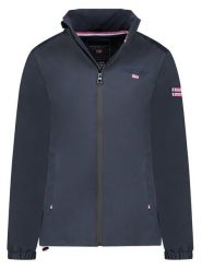 Geographical Norway Kurtka przejściowa "Birmo" w kolorze granatowym rozmiar: M. Niebieskie kurtki Geographical Norway, m, bez wzorów, bez kaptura. Za 171.68 zł.